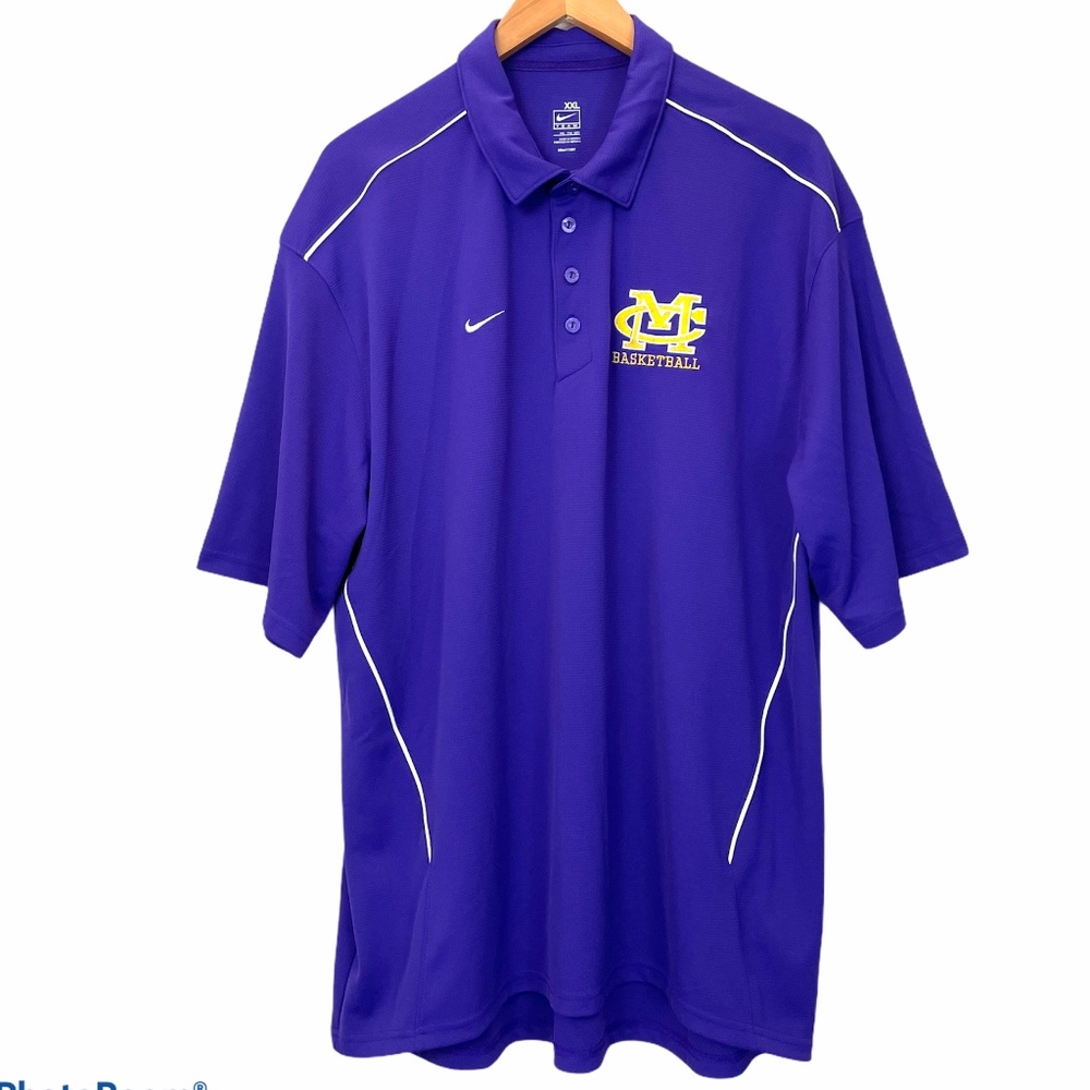 Nike Polo Shirt Mississippi Choctaws Basketball